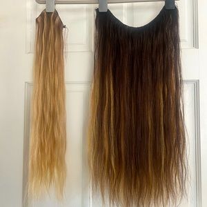 100% natural Remy Hair extensions- 24 in.